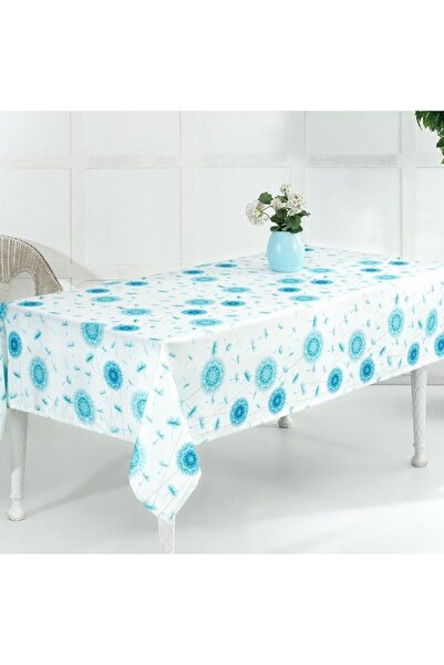 Solinas Collection Digitalna štampa pakovanja cikorije tirkizne boje Stolnjak