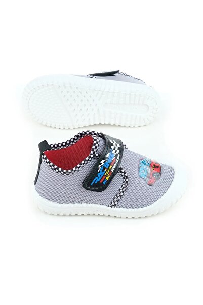 GEZER Children's Unisex Linen Non-Slip Base Slippers Home School Nursery Kindergarten Daily Use