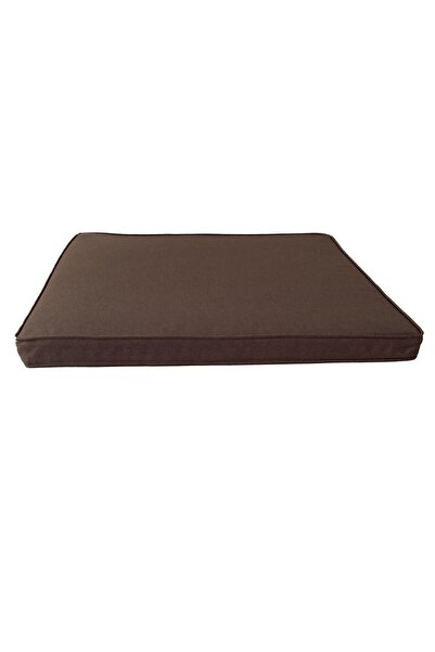 YASTIKMİNDER Koton Antrasit Fitilli 54x45 Cm Ölçüsünde 1 Parça Sandalye Koltu...