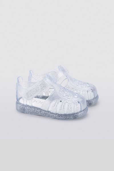 IGOR Tobby Gloss Glitter Girl's Transparent Glitter Sandals