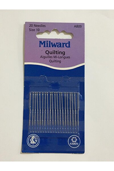 Milward إبرة التطريز المرقعة رقم 10