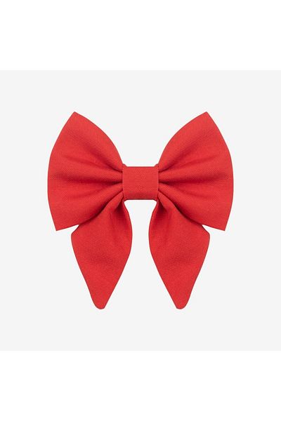 Lusi Doog Red Female Dog Bow Tie - Bow Tie Only, Collar Not Included