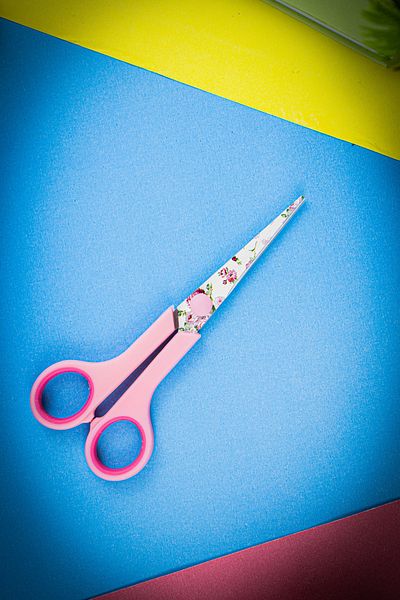 shopifav Patterned Office Scissors
