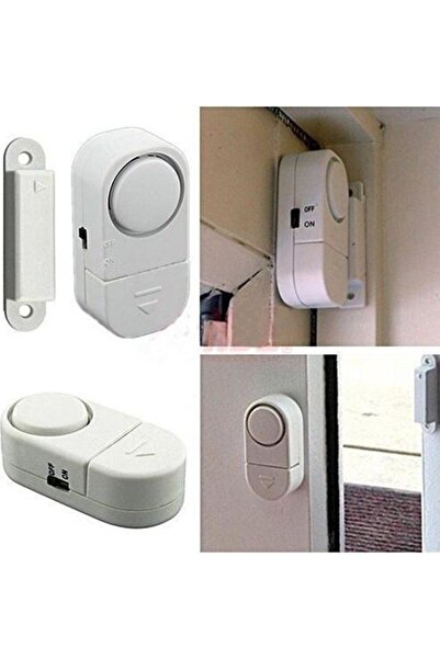 Neler Geldi Neler 2 Adet Pilli Kapı Pencere Hırsız Alarmı Sensör Kapı Pencere...