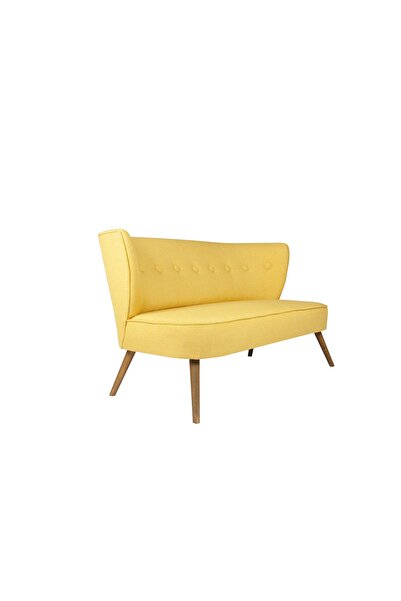 Ze10 Design Bienville Loveseat İkili Kanape Sarı