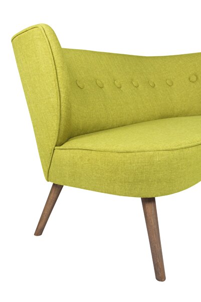 Ze10 Design Bienville Loveseat İkili Kanape Fıstık Yeşili