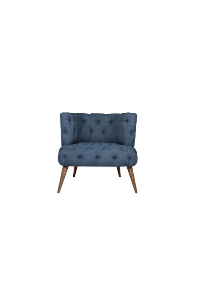 Ze10 Design West Monroe Tekli Koltuk Gece Mavisi