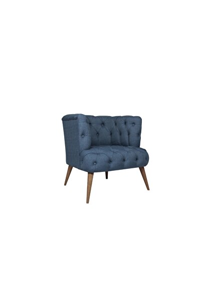 Ze10 Design West Monroe Tekli Koltuk Gece Mavisi