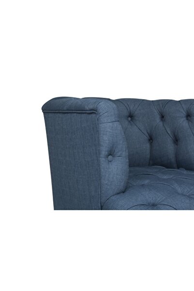 Ze10 Design West Monroe Tekli Koltuk Gece Mavisi