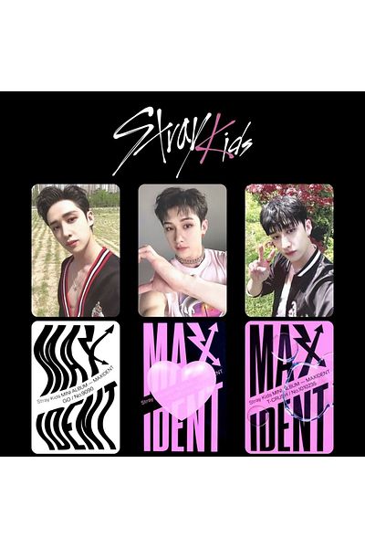 Kpop Dünyasi Stray Kids Bangchan ''Maxident'' Album Card Set