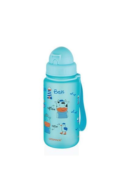 Uzspace Sea Kids Tritan 500 Ml Water Bottle Light Blue