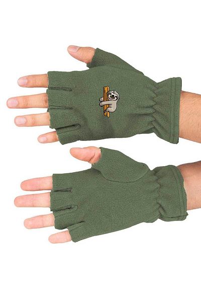 herotasarım Χειμερινά γάντια με στάμπα Koala Fleece - Bll3494