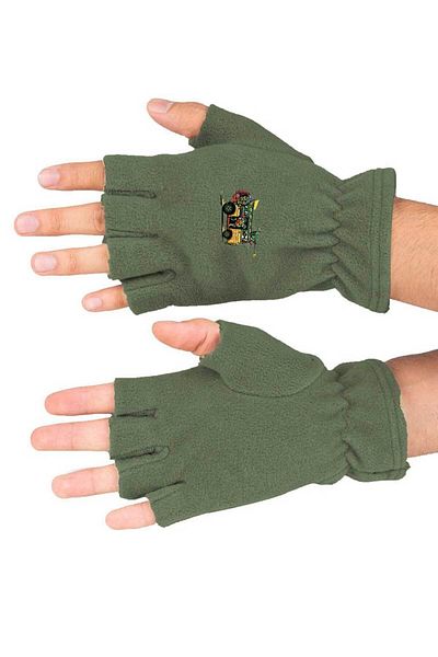 herotasarım Χειμερινά Ninja Printed Turtle Fleece Gloves - Bll3484