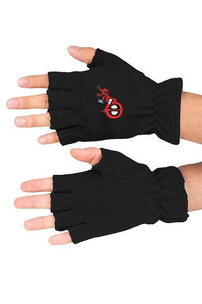 herotasarım Γάντια Deadpool Printed Simson Winter Fleece - Bll3754