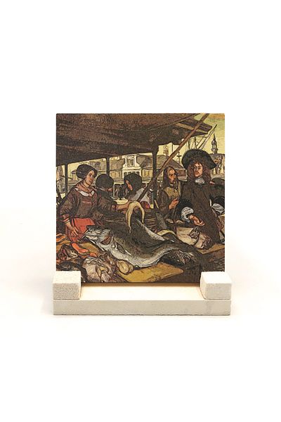Sadrazam Dutch Fish MarketPrinted Natural Stone Tabletop