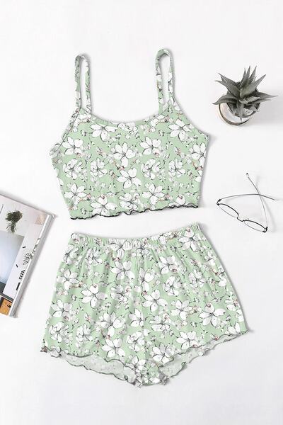 PEMBİŞ HOMEWEAR Favela Flower Supersoft Shorts Kit