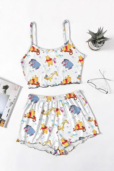 PEMBİŞ HOMEWEAR Set pantaloni scurți Favela Winnie The Pooh Super Soft
