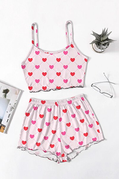 PEMBİŞ HOMEWEAR Favela Saturday Supersoft Shorts Set