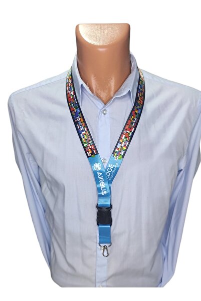 lanyards حبل تعليق للرقبة بعلم Airbus Edge