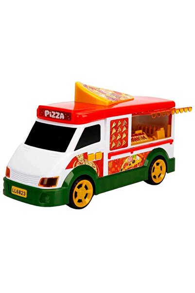 Sunman Teamsterz Sesli Ve Işıklı Pizza Arabası