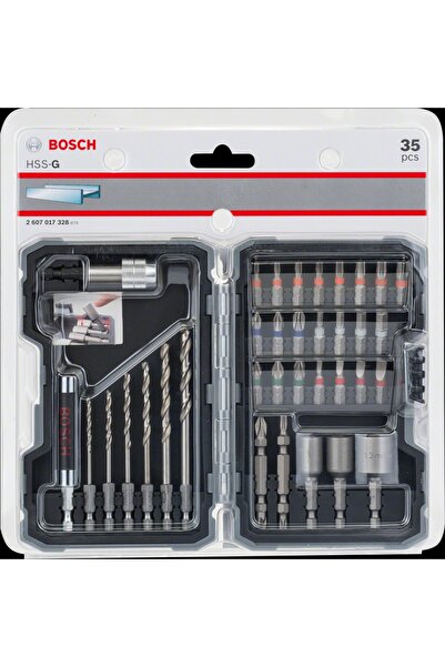 Bosch - Profesyonel 35 Parça Metal Için Delme Ve Vidalama Seti