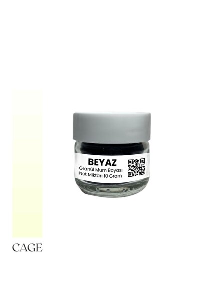 Cageartstudio Lüks Yüksek Kaliteli Granül Mum Boyası 10 Gr