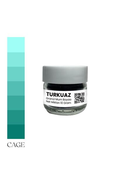 Cageartstudio Lüks Yüksek Kaliteli Granül Mum Boyası 10 Gr
