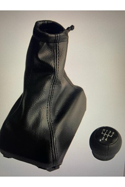 İst-Oto مقبض تروس فاخر للسيارة أوبل كاليبرا جير غايتر باللون الأسود