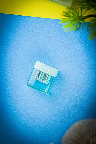 shopifav Colorbank Pencil Sharpener with Lid