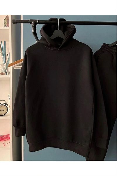 Swana Three Thread Unisex Oversize Tracksuit Set - Raster
