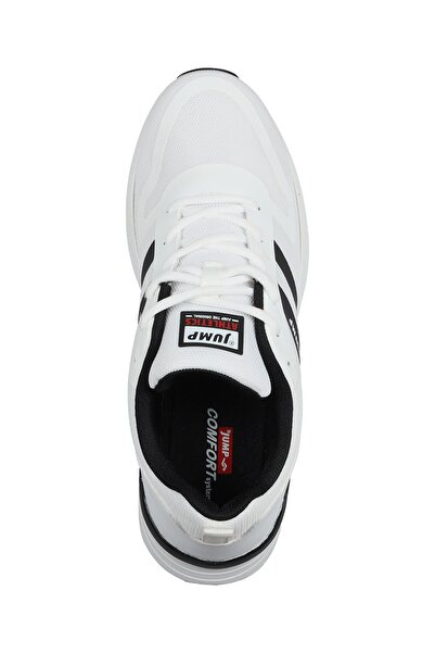 Jump 27505 Білий - Чорний Чоловічий Літній Повсякденний Зручний Кросівки для бігу Спортивні кросівки