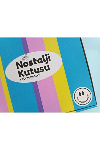 Nostalji Kutusu Tatlı Ekşi Karışık Jelibon Yumuşak Şekerler 500 gram