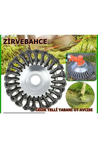 Zirve Tırpan Telli Yabi Ot Temizleme Fircası Gx
