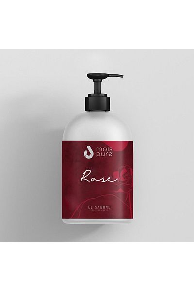 Mois Pure Rose Liquid Soap - 500 Ml