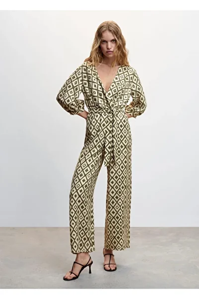 MANGO Woman Jumpsuit Lightweight and Fashionable Design
