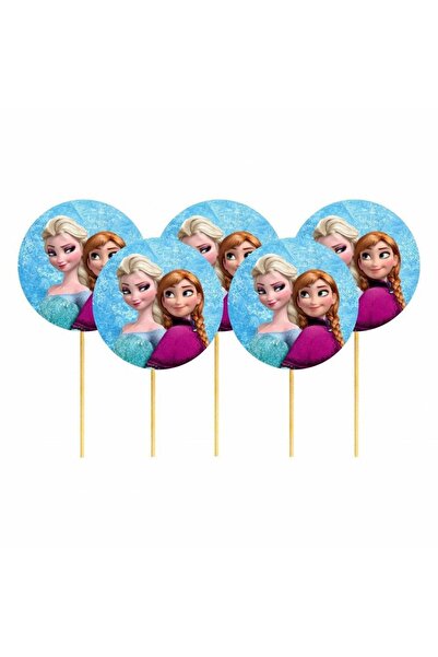 LASAGNA STORE Elsa Temalı Baskılı 20 Adet Kürdan