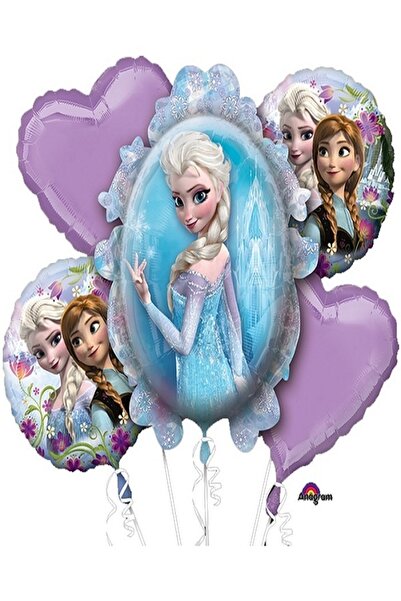 LASAGNA STORE Elsa Temalı Baskılı Folyo Karakter Balon