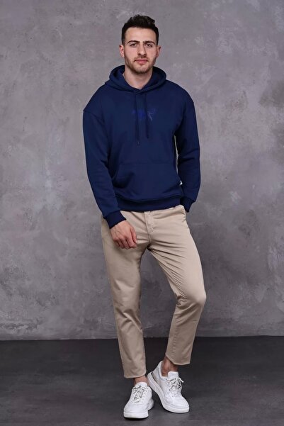 FARM ANİMALS Чоловічий худі з принтом Midi - зручний крій