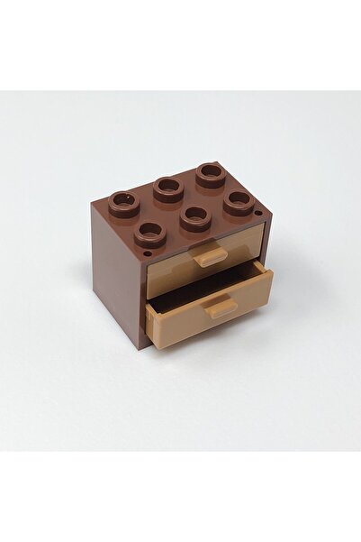 LEGO Orjinal Aksesuar Moc Custom Minifigür Modular Building Bina Ofis Oda Kah...