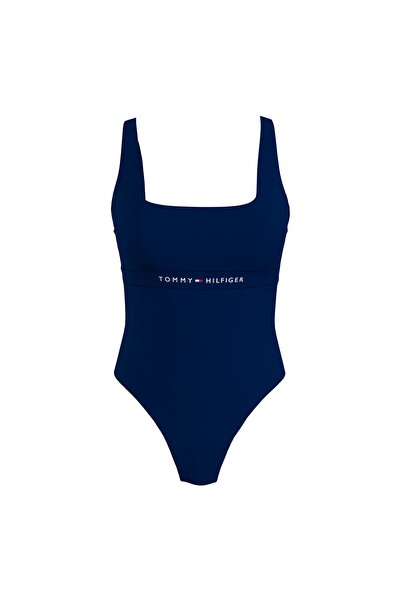 Tommy Hilfiger Mavi Kadın Mayo Uw0uw04126dw5