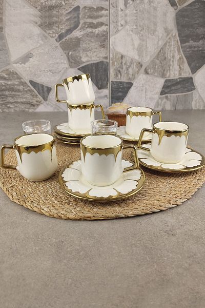 ACAR Gold Road 6-Piece Cup Set – Kaı-21-0176