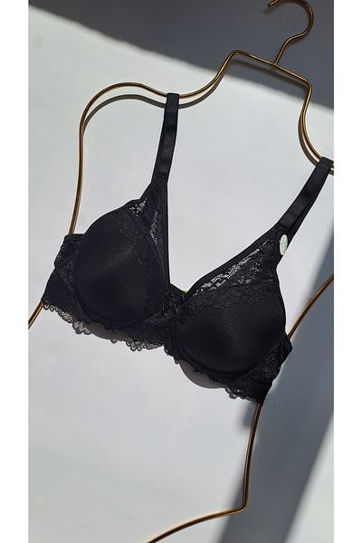 NARIYA Γυναικείο σουτιέν Plus Size C Cup Gathering Σουτιέν Κενό Κύπελλο Δαντέλα Λεπτομερές Σουτιέν χωρίς Underwire