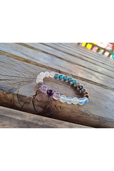 cardies سوار من الحجر الطبيعي للجنسين من برج الحوت