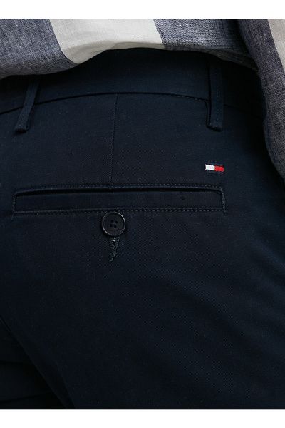 Tommy Hilfiger Blaue Slim Fit Herrenhose - Normale Taille, Bein Mw0mw28883dw5