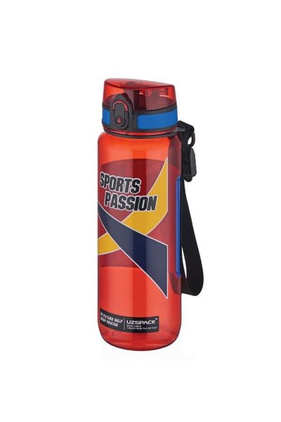 Uzspace Red Sport Passion Tritan 800 Ml Flask
