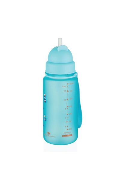 Uzspace Sea Kids Tritan 500 Ml Water Bottle Light Blue