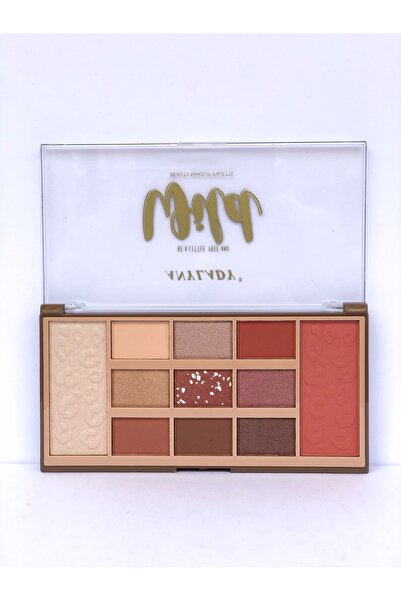 Roesıa Rose Cosmetics Rose Wild Beauty Makeup 11'li Far - Allık - Aydınlatıcı...