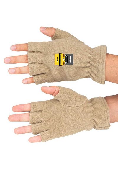 herotasarım Winter Civic Printed Cutout Fleece Gloves - Bll3702