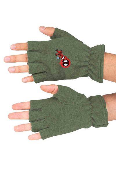 herotasarım Γάντια Deadpool Printed Simson Winter Fleece - Bll3754