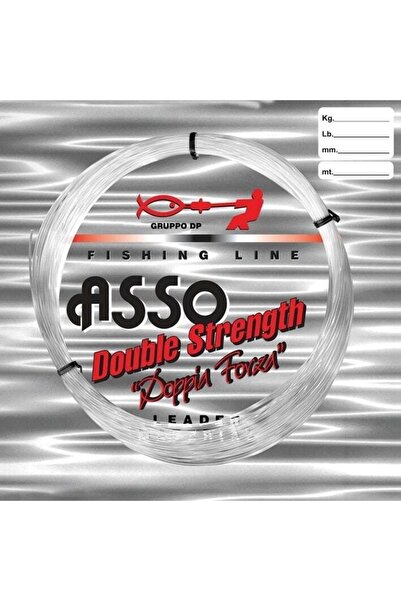 ASSO Fir de pescuit Doppıa Forza Ultra Soft, rezistență dublă, 100 Metri, Nr....